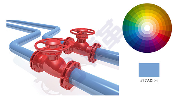 工業(yè)管道顏色標識