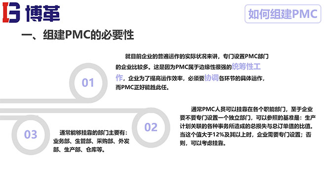 PMC計劃物料控制課件