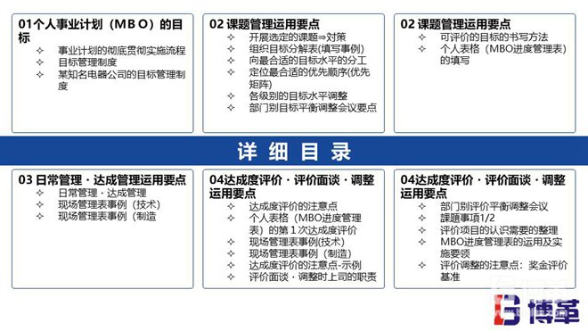 松下個人事業(yè)計劃MBO推進(jìn)手冊